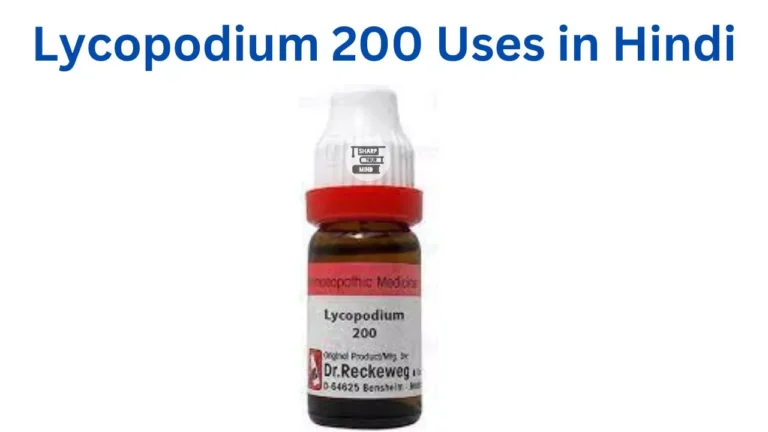 Lycopodium 200 Uses in Hindi- के उपयोग, फायदे, नुकसान